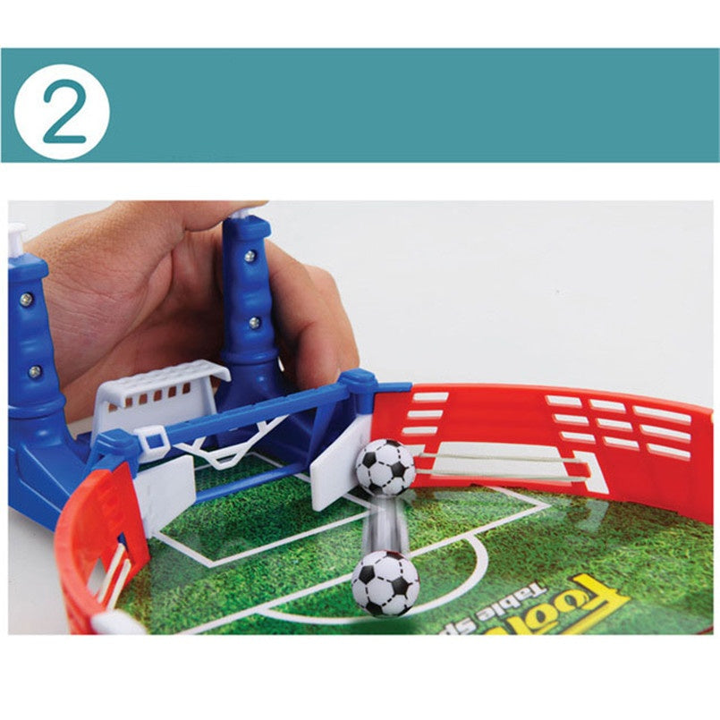 Mini Football Board Match Game Kit Tabletop Soccer
