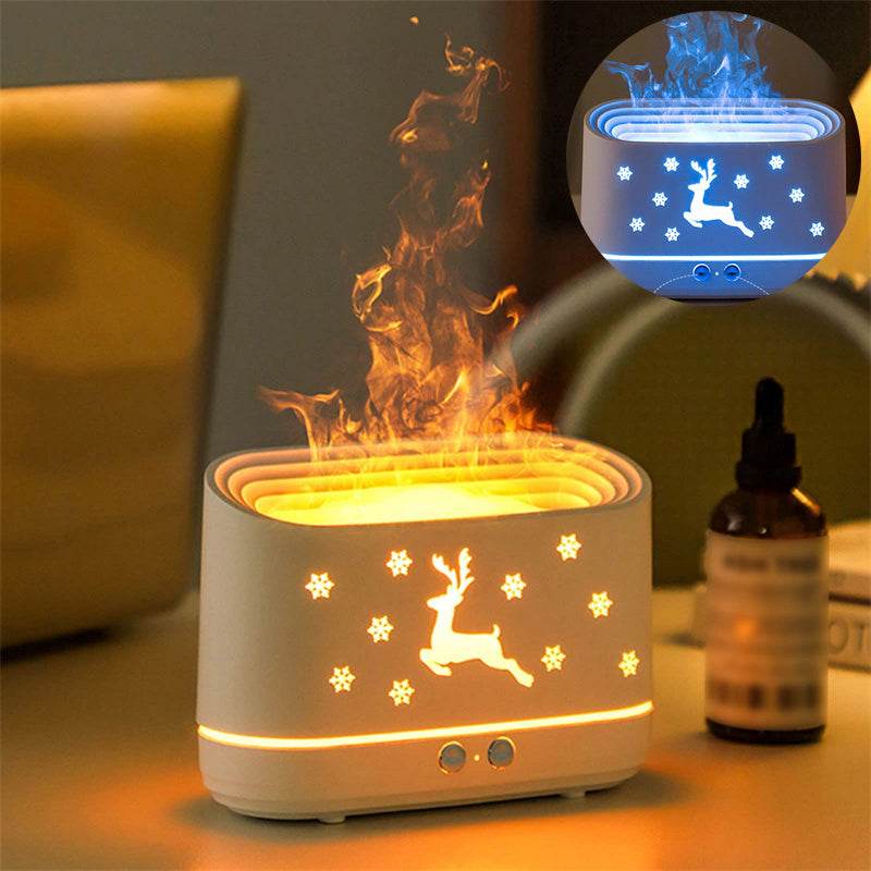 Elk Flame Humidifier Diffuser Mute