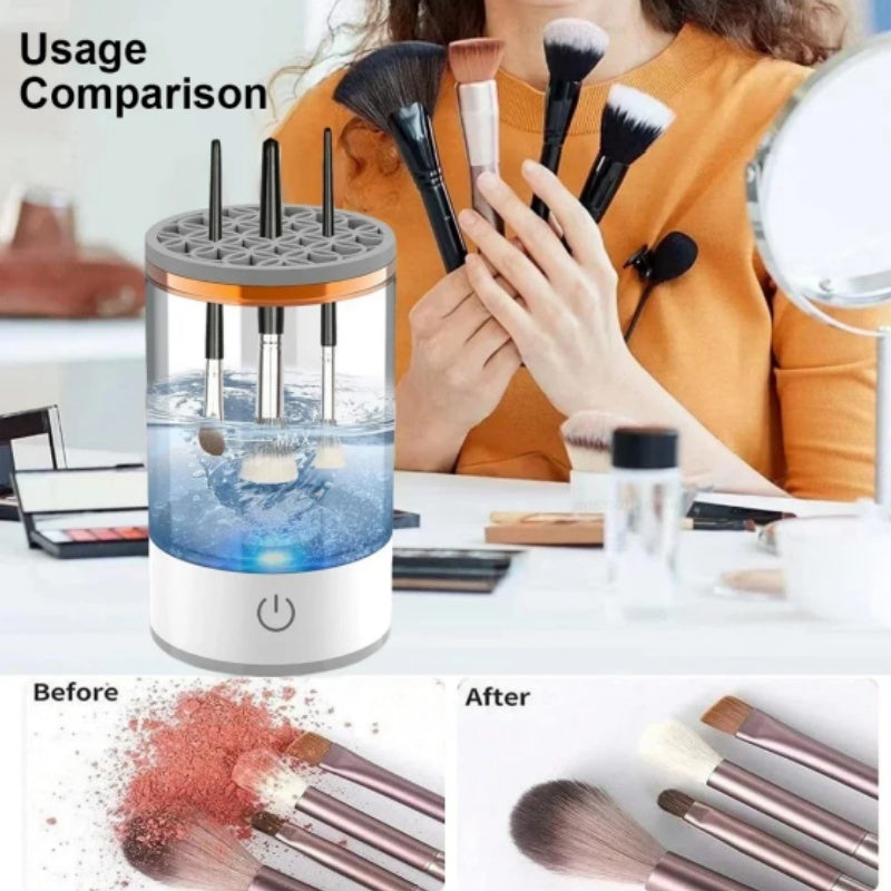 Makeup Brush Cleaner Automatic Rotating