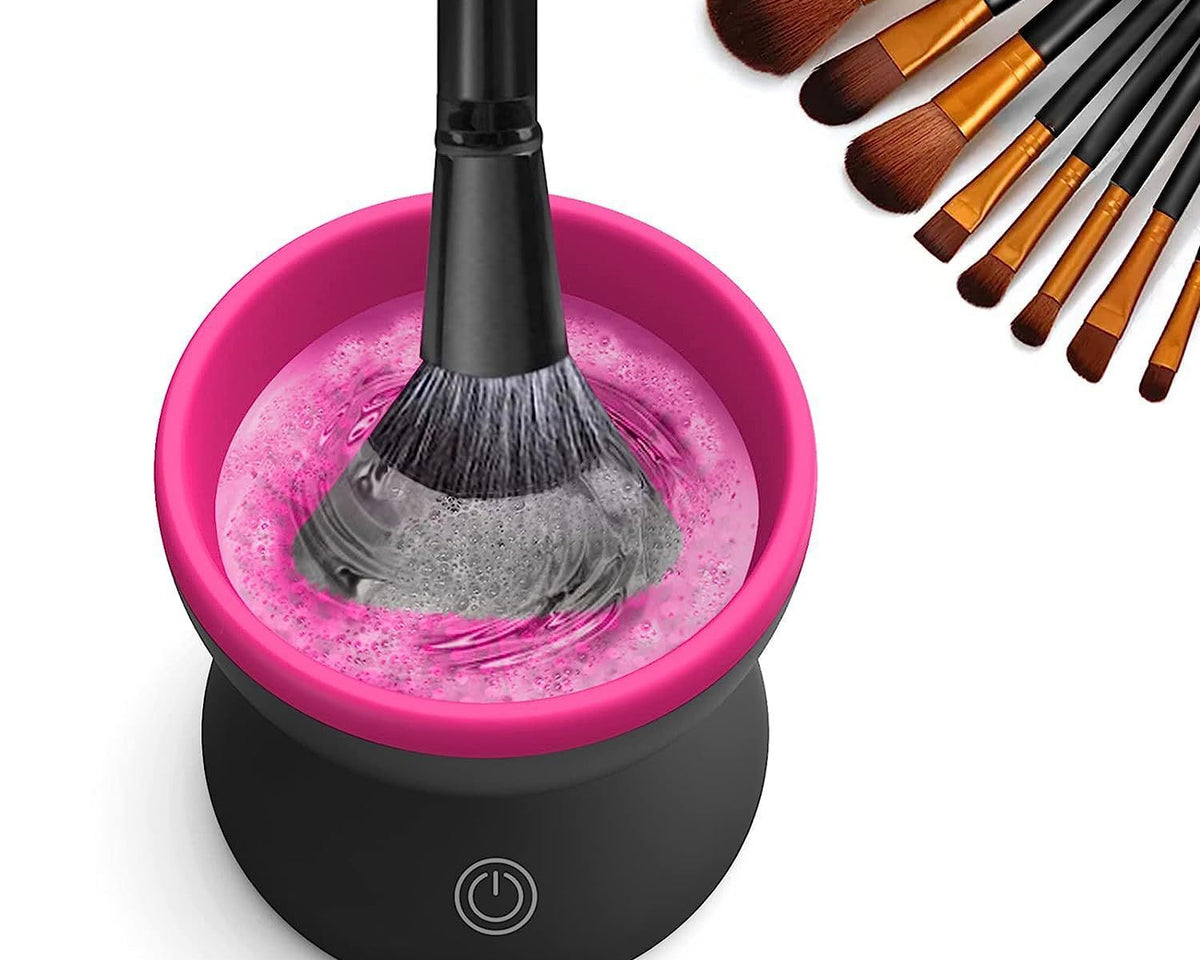 Electric Makeup Brush Cleaner Machine Portable Automatic USB C