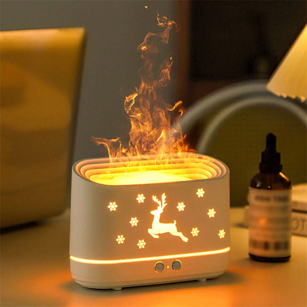 Elk Flame Humidifier Diffuser Mute