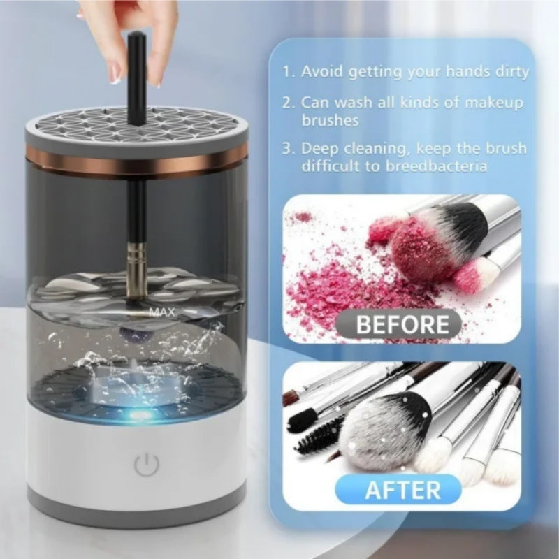 Makeup Brush Cleaner Automatic Rotating